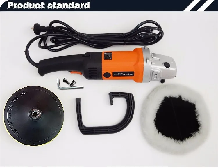 Car Polisher Machine 8003000rpm 180mm Pad Dual Action Car Polisher