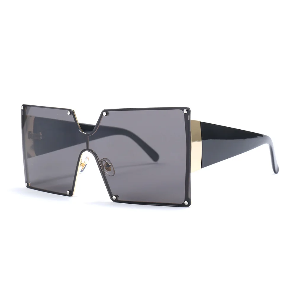 

fashion unisex personality Street anti-glare stylish large square sunglasses, 7 colors
