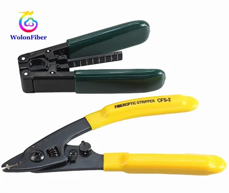 Medidor de potencia óptica, conjunto de herramientas en frío, combinación de cuchilla de fibra, localizador visual de fallos de 1-5KM, pelacables ftth Tookit