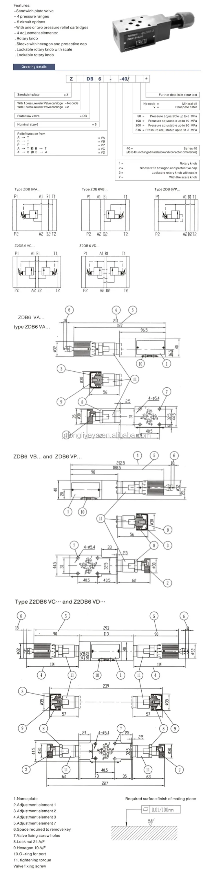 ZDB/Z2DB rexroth pilot operated high pressure hydraulic relief valves companies looking for agents distributors