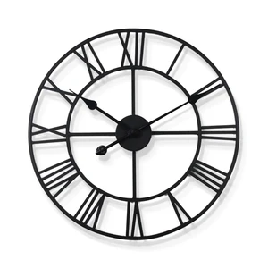 Image of Wholesale Rustic home decor creative design Vintage farmhouse metal Wall Clock