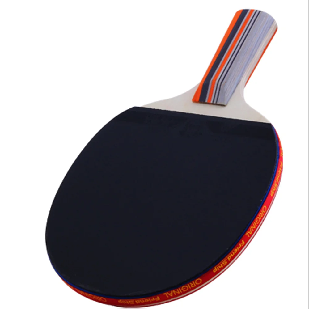 

Trail order low moq original Professional Friendship 729 very 2 star for teenagers and beginners table tennis racket, Red/black