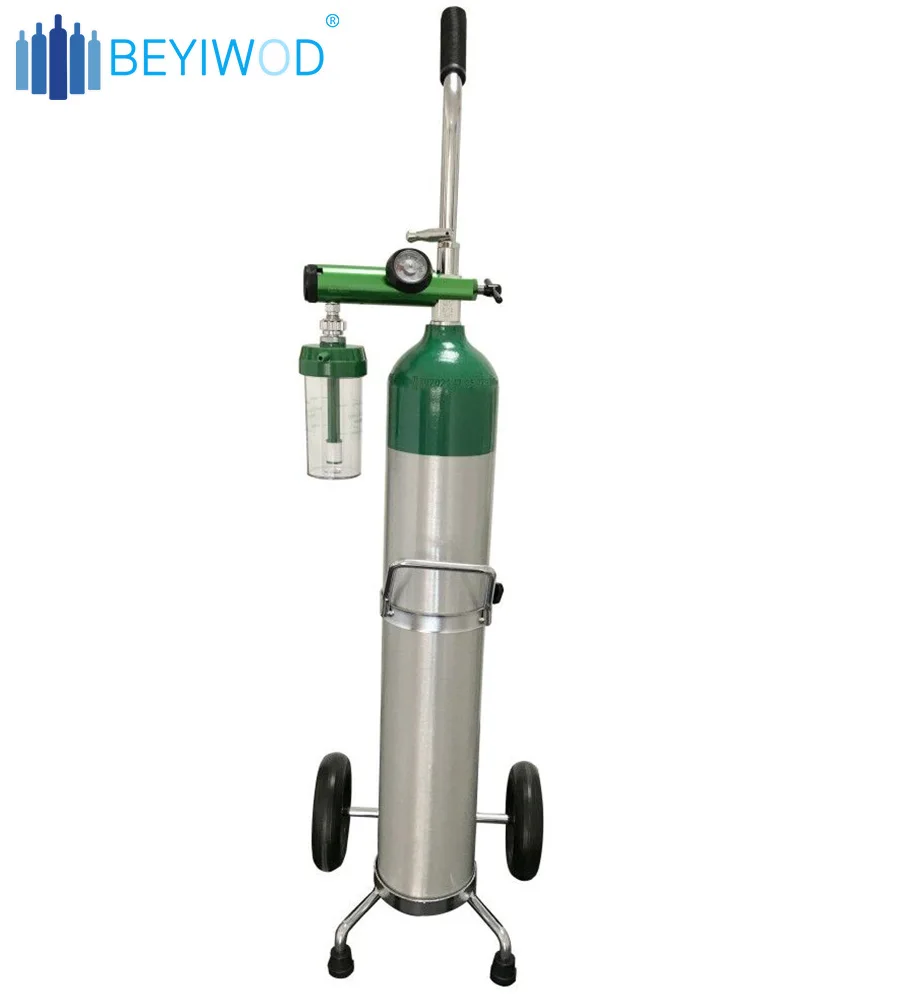 Usa Dot3al Me/md/m60 5l 10l Aluminum Medical Oxygen Cylinder With Pin ...