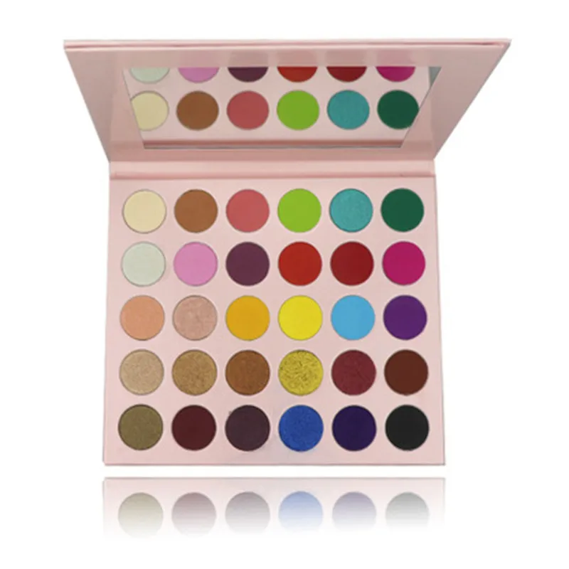 

OM NEW Eye Shadow Palette Shimmer 30 Color Eyeshadow Palette Drop Shipping Customized