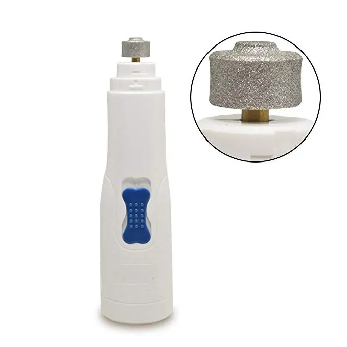 

Durable Pet Grooming Kits electric Pet Nail Grinder , Electric Trimming Pet Nails Grooming tool for Dogs and Cats, White