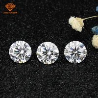 

high quality lab created 4mm moissanite diamond for jewely