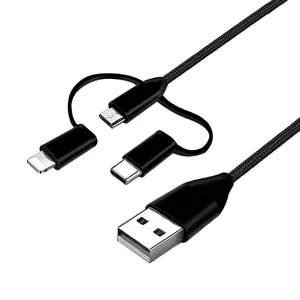 Magnetic 3 1 USB Charger Cable Mobile Phones
