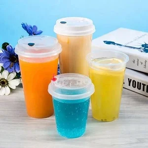 Image of LOKYO 700ml disposable pp cup disposable plastic tea cups