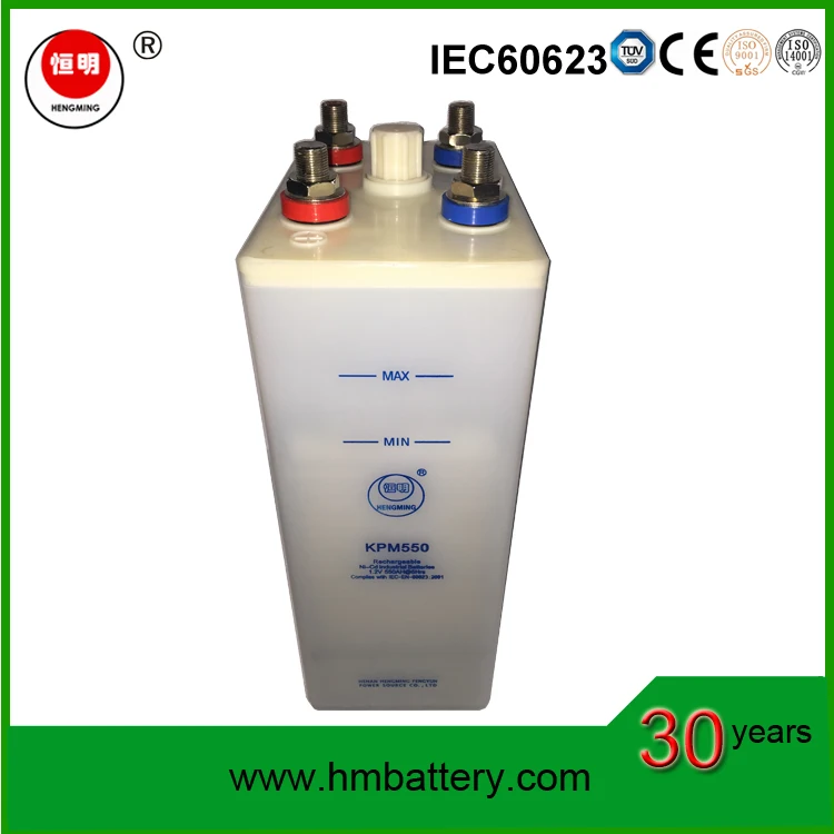 
Deep cycle nickel cadmium batteries 12v 550Ah for sale 