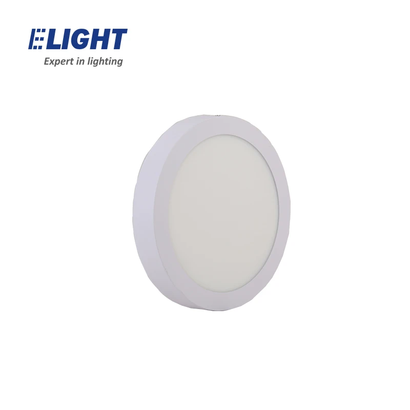 
Factory price 6w 12w 18w 24w ceiling surface mounted round led panel light 
