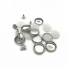 Guanfeng Wholesale Aluminium Metal Plastic Cap Prong Crown Baseball Cap Top Button