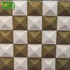 OEM High Effectively Soundproof Recyclable Polyester Fiber 3D Acoustic Wall Panels PET 3D Acoustic Wall Panels