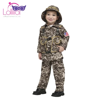 Professional Custom Children Role Play Costume Uk Plus Size,Kids Army Cosplay Costume For Halloween , Buy Children Role Play Costume,Role Play