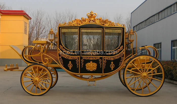 Popular Used horse drawn carriages Luxury Royal horse carriage for sale.jpg