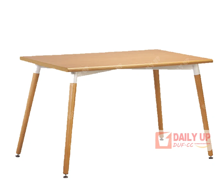 Price MDF Tea Desk with Four Legs Classic Cafe Square Table Leisure Styling Desk for Family Dinner Stock
