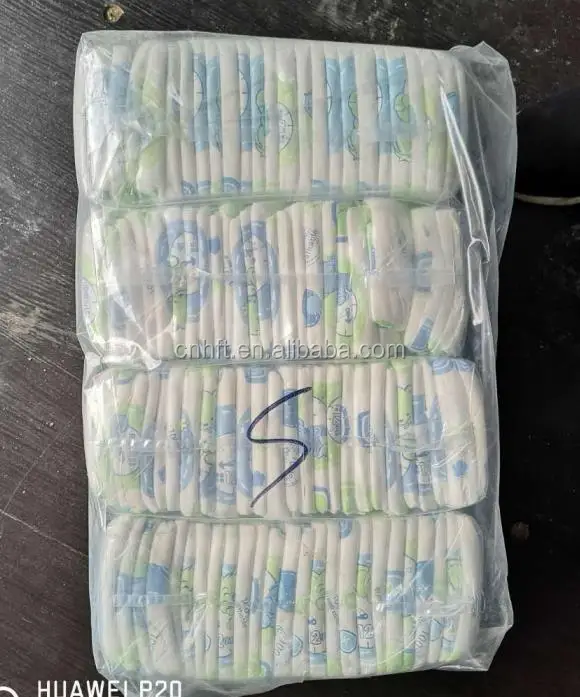 

Wholesale cheap price baby disposable diaper grade b factory rejected baby products disposable pure cotton nappies in bales bulk