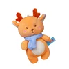 Best quality scarf deer plush stuffed toys from china for sale