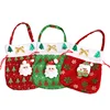 Christmas Cookie Candy Package Gifts Bag Cloth Bags For Christmas Home Party Packing Decoration Baking Supply