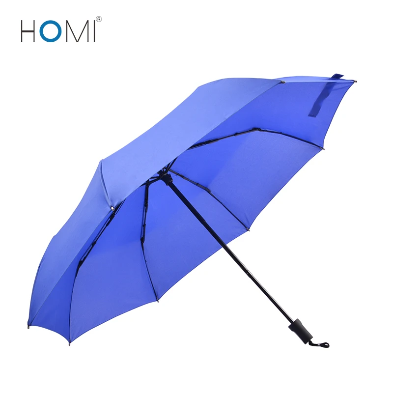 

Blue Business Custom Logo Printing 3 Folding Umbrella