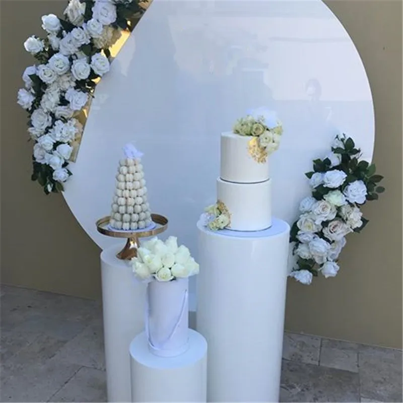 white round acrylic wedding backdrop party backdrop wall, View round