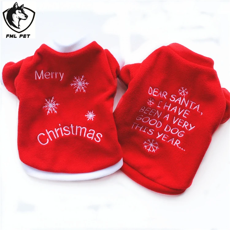 

Wholesale Cheap Dog Apparel Christmas Dog Clothes Winter, Red