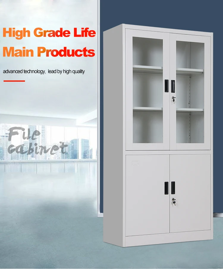 Office Equipment Medical Storage Cabinet Steel Cupboard