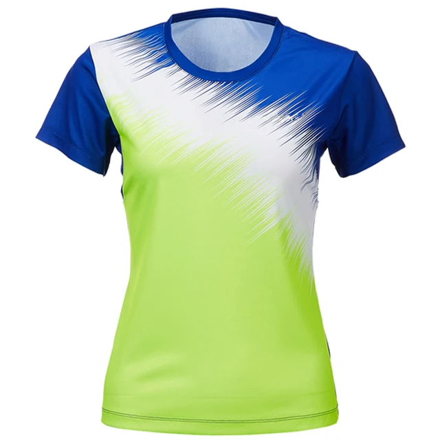 New Design Badminton Sublimation Jersey Sports Wear Tennis Shirts