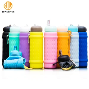 Image of Logo Custom Bulk Buy Eco Squeeze Drinking Black Water Bottle
