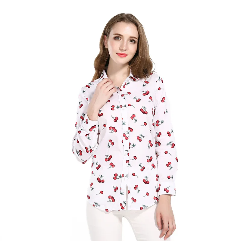 

2019 new arrival pink lady long sleeve casual style women blouse