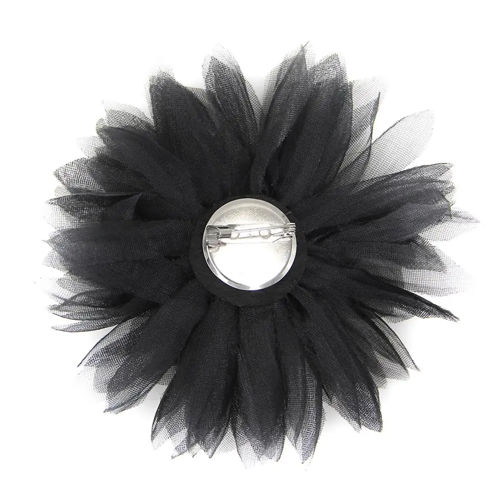 
Factory Price Keychain Patch Knitted Webbing flower handmade 