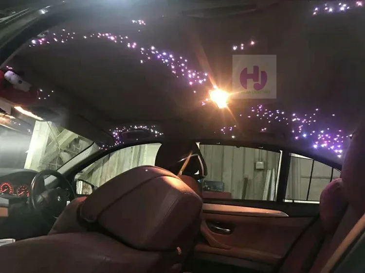 Customizable Music Activate Diy Mixed Color Fiber Optic Car Roof Top