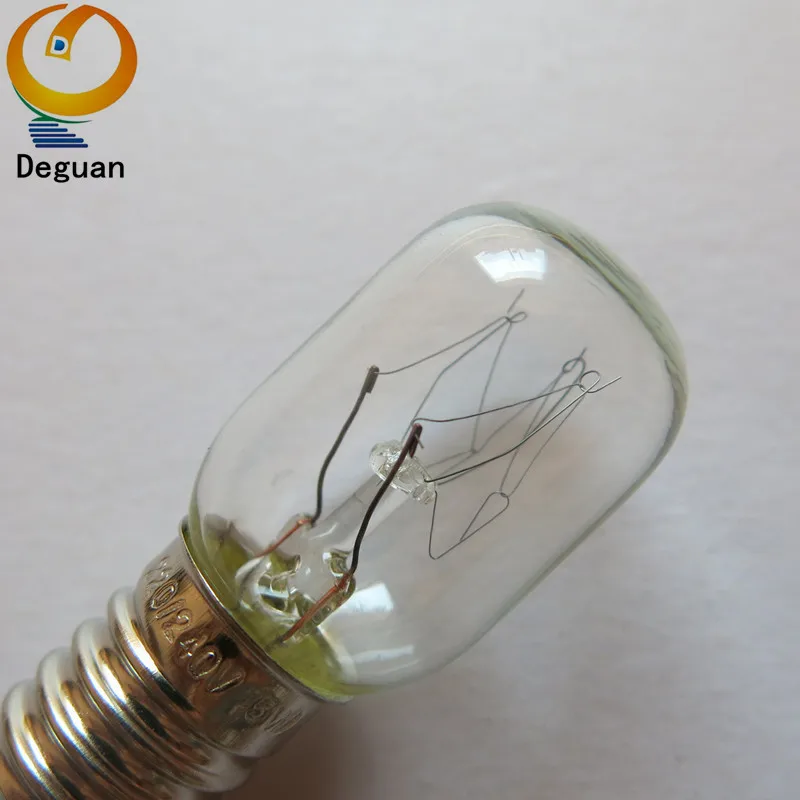 Refrigerator bulb T20 10 watt incandescent bulb oven bulb 220v base e12