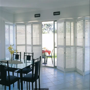 Interior Decorative Paulownia Wood Louver Shutter Window Buy Timber Louvre Shutter Solid Paulownia Wooden Shutter Interior Bi Fold Window Shutters