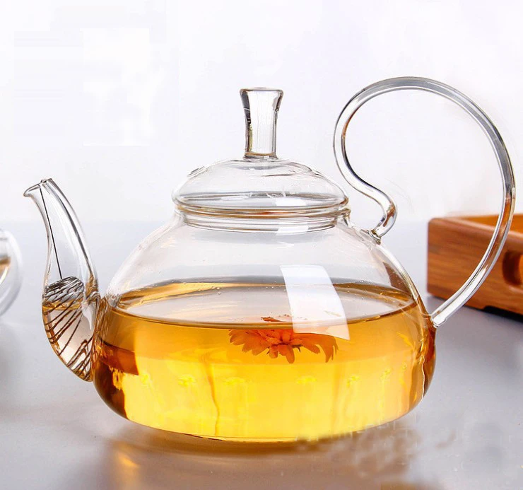 

2019 new style XIN HUA glass heat resistanthot water glass teapot, Transparent