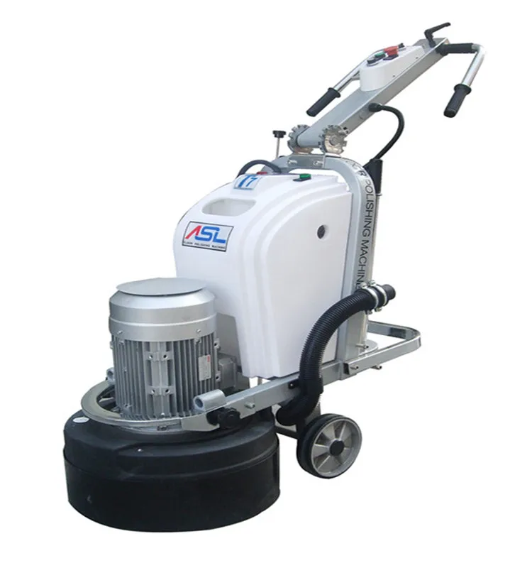 Aslt7 Hand Operated Granite Grinder Machine With Vacuum Cleaner For