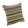 Vintage colorful stripe Throw Pillow Case Cushion Cover cotton Cushion Cover for Sofa Home Decor