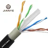 High quality pull box 305m test 4pair 24 AWG Cobre Cable de red LAN CABLE cat6 network cable manufacturer Cat6 UTP 1000ft