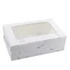 Custom Design Marble Paper Gift Packaging Paper Mooncake Box