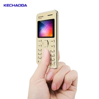 

KECHAODA K116 plus Ultra-thin 1.8 inch Dual SIM dual standby Mini Polymer Battery Card Phone Mobile Phone