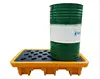 1300mm*660mm 670mm*670mm one two four drum oil spill drum containment anti spill pallet for drums