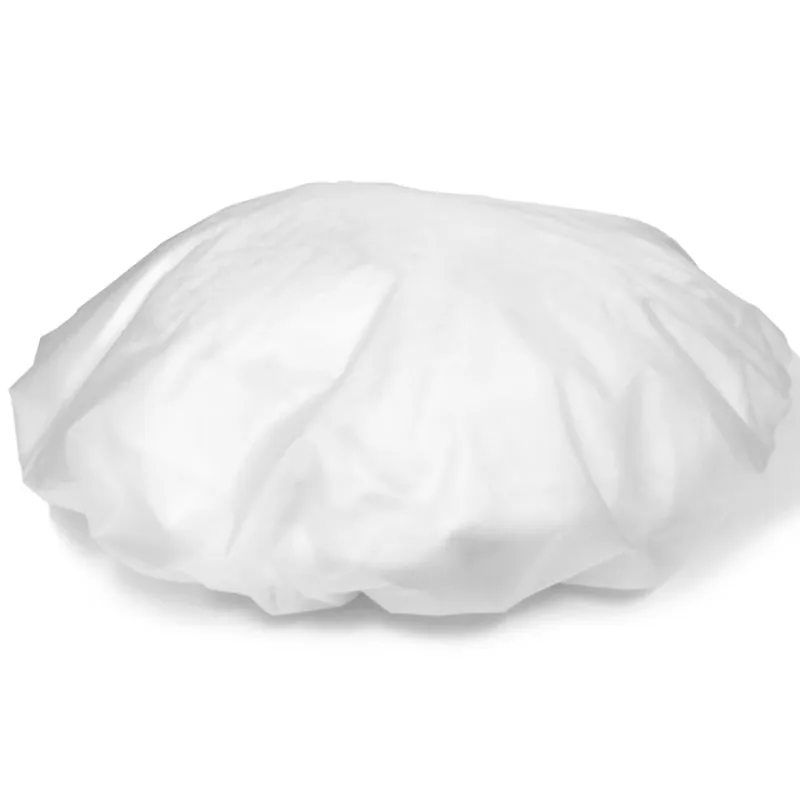 
Customized Packing Disposable Microwaveable Latex Free No Rinse Shampoo Shower Cap 