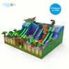 New Design Giant Jungle Inflatable Fun City Bounce House Castle Jumping Playground Combo For Kids