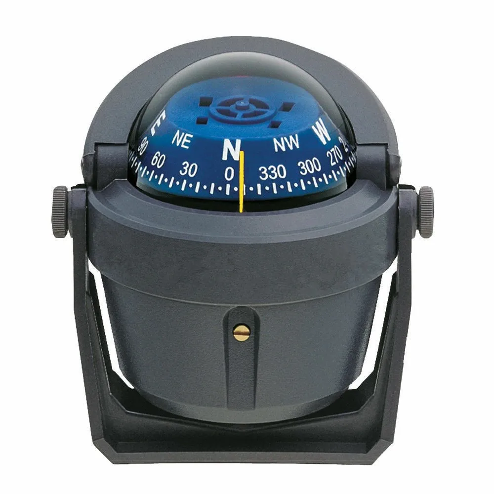 Marine Ra93 Angler Boat Compass Surface Mount Gray/blue Illuminated