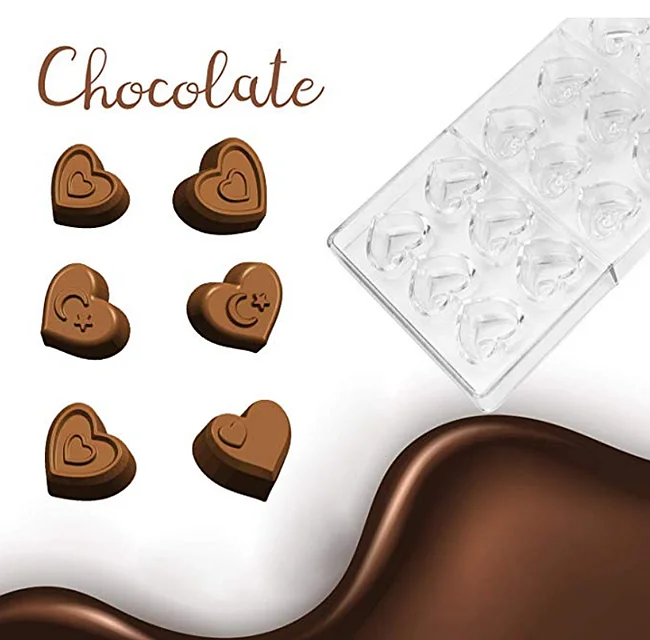 
Custom chocolate Mold DIY PC Chocolate Molds Plastic Polycarbonate Mold For Chocolate 