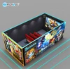 Full Motion 12 special effects 3d 4d 5d 7d hydraulic / electric system 12D cinema system roller coaster simulation experience