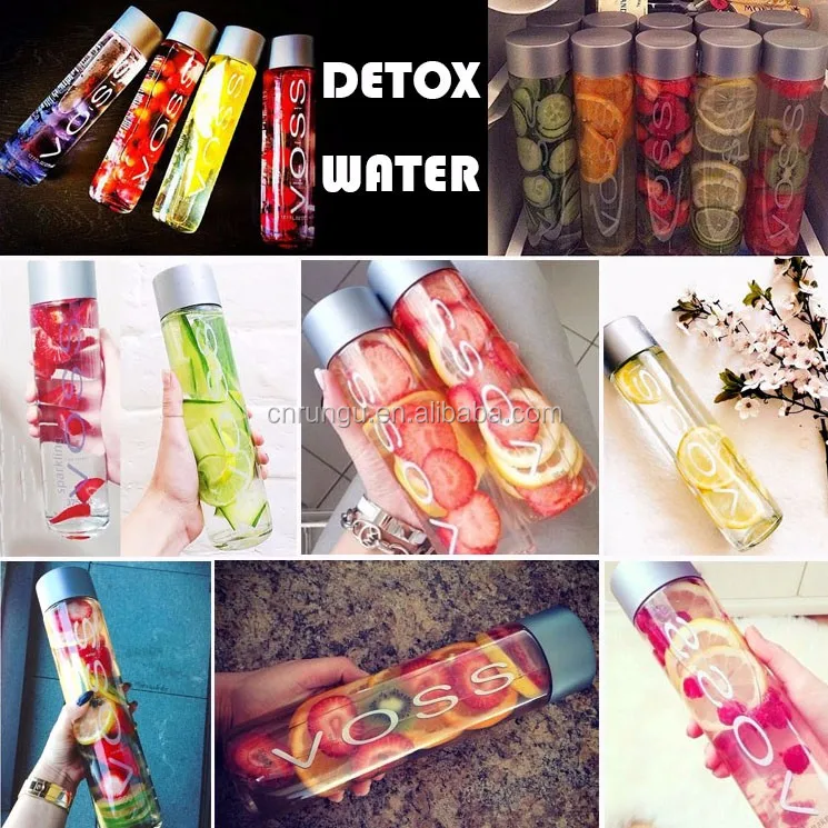 Reusable Voss Water Glass Bottle With Screw Cap Buy Voss Bottle,Voss