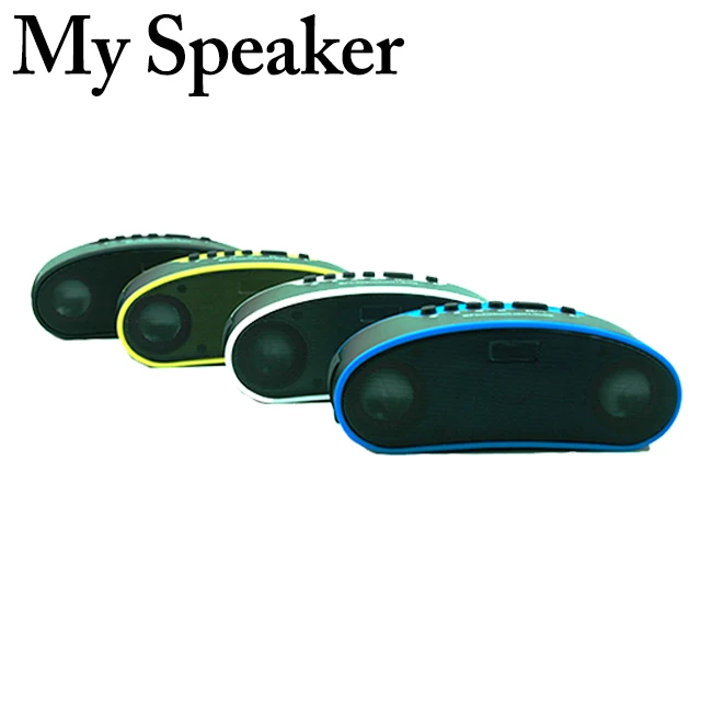 

Portable rechargeable wireless bluetooth speaker, Black/yellow/blue/white