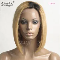 

Heat Resistant Fiber Lace Front Wig Synthetic Bobo Style