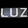 3D channel custom indoor brushed stainless steel epoxy resin led letter display