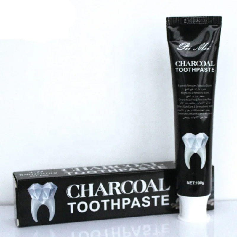 

Wholesale Removes Stains Bad Breath Care Charcoal Teeth Whitening Toothpaste